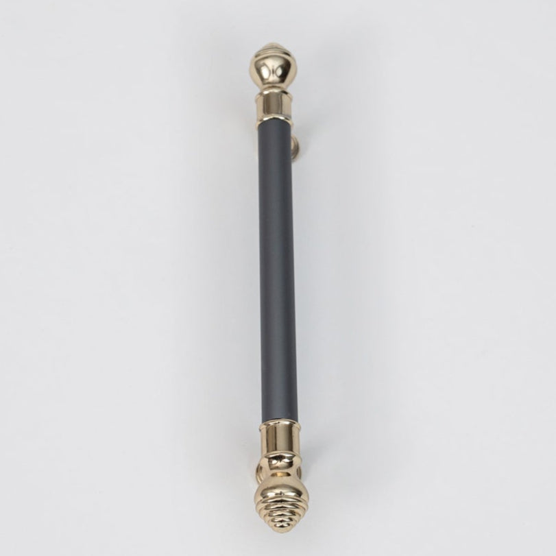 RegalTouch Modern Bar Cabinet Handles with K Gold Finish - Elegant & Functional Design