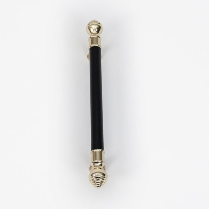 RegalTouch Modern Bar Cabinet Handles with K Gold Finish - Elegant & Functional Design