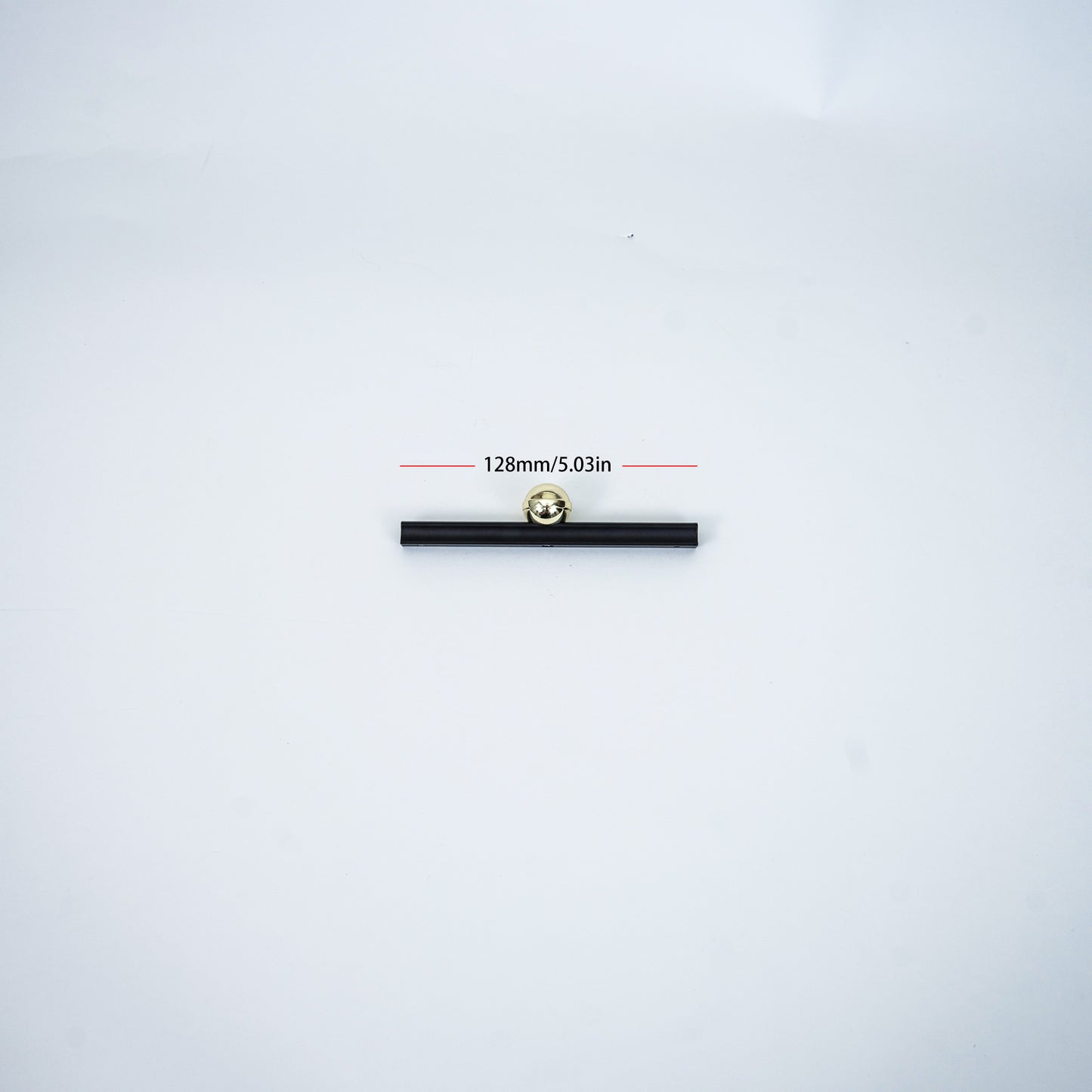 LuxeEdge Geometric Gold & Black Cabinet Handle