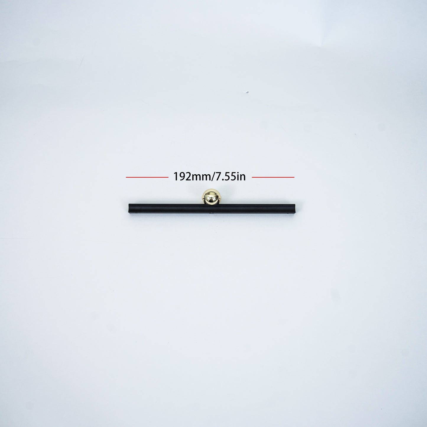 LuxeEdge Geometric Gold & Black Cabinet Handle