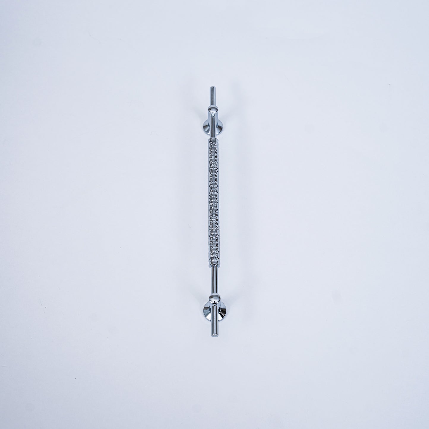 LuxeForge Textured Metal Cabinet Handle Collection - Hammered & Knurled Design