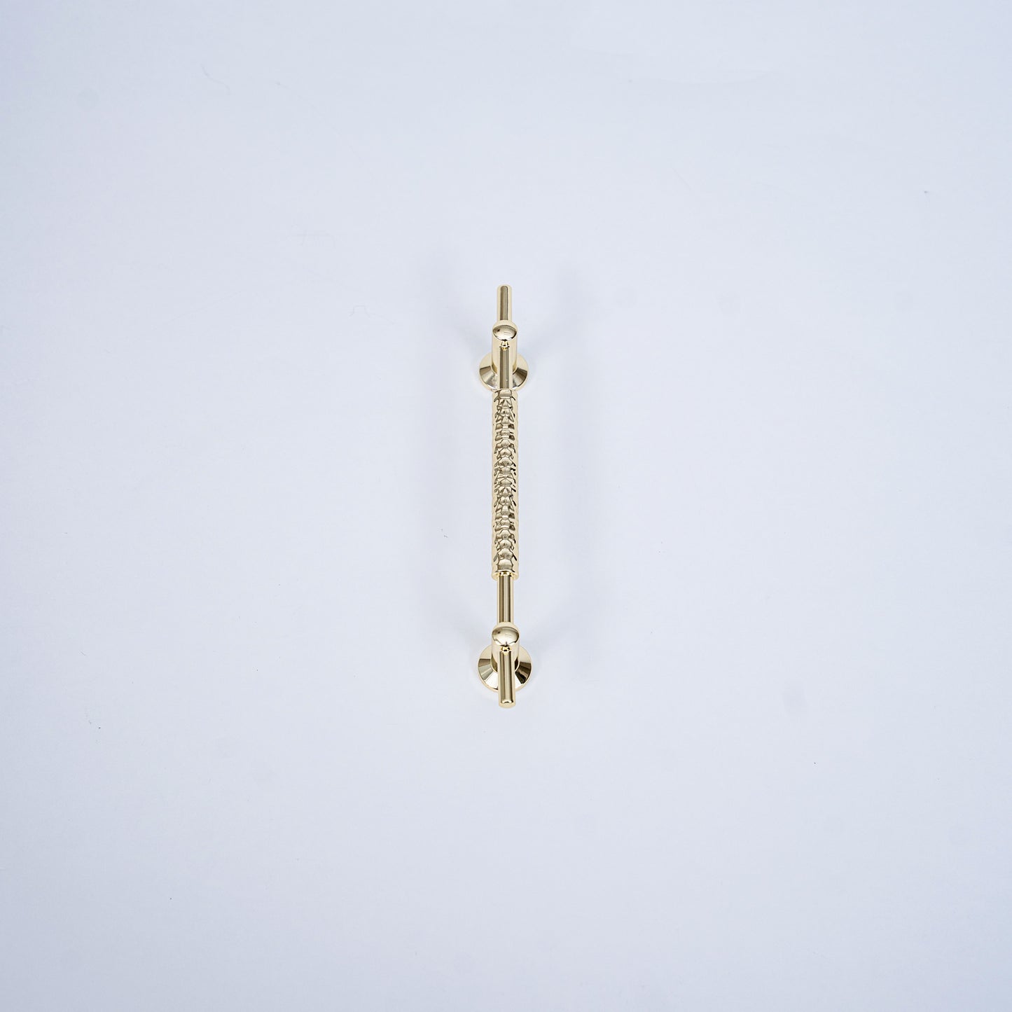 LuxeForge Textured Metal Cabinet Handle Collection - Hammered & Knurled Design