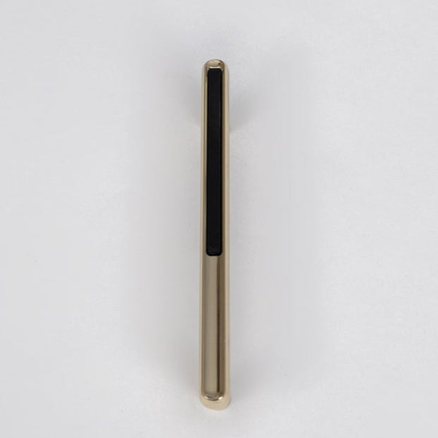 Elegant Gold Porcelain Cabinet Handles - 18K Gold Finish & Refined Design