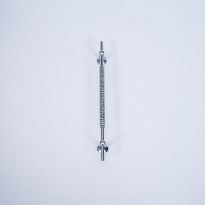 LuxeForge Textured Metal Cabinet Handle Collection - Hammered & Knurled Design