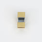 Luxury Brushed Brass Cabinet Knobs with Dimond Accents